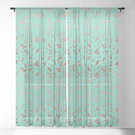 Sparkle Pattern Sheer Curtains Society6
