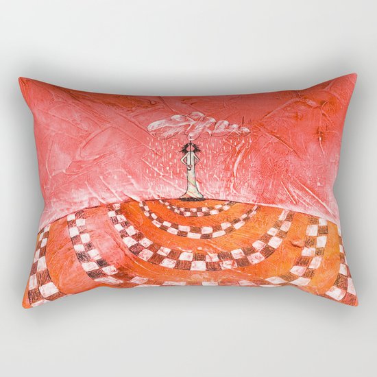 Somewhere Over the Rain Rectangular Pillow