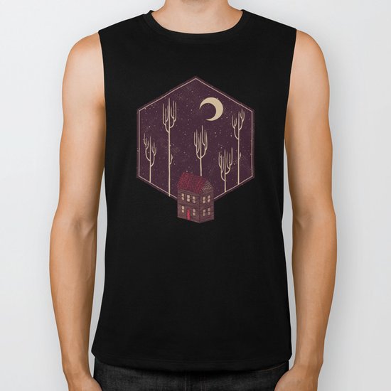 Still Night Biker Tank