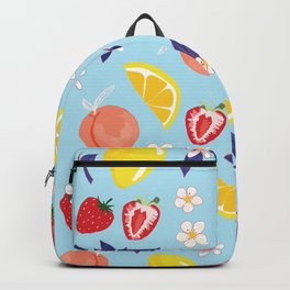 Blue Peach Backpack