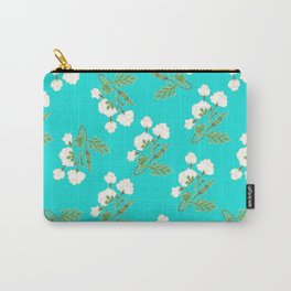White poppy Carry-All Pouch
