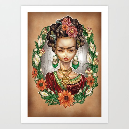 KAHLO Art Print