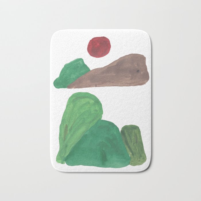 12    | Mountain Watercolour Painting  | 190402 Bath Mat