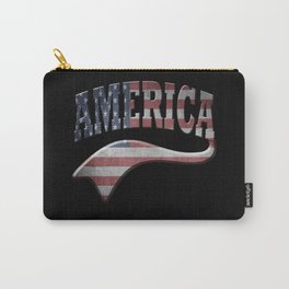 America Flag Carry-All Pouch | Americaflag, Americamask, Americafan, America, Patriot, Usapatriot, Americagiftidea, Usaamerica, Graphicdesign, Usadesign 