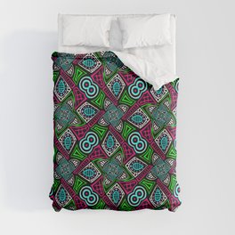 Neon_Abstract002 Duvet Cover