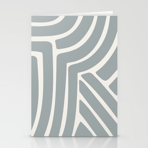 Abstract Stripes XCVII Stationery Cards