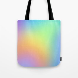 Soft Multicolor Blur Tote Bag