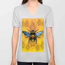 Bumble Bee V Neck T Shirt