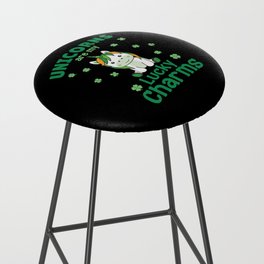 Unicorns Are My Lucky Charms St Patrick's Day Bar Stool