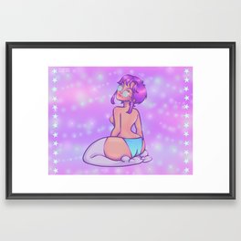 Star Beach Framed Art Print