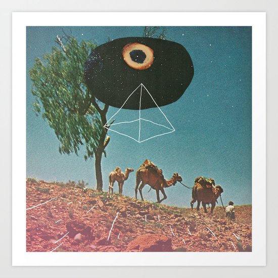 Desert Guide Art Print