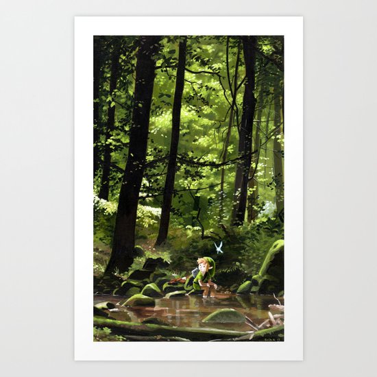 Hey! Art Print