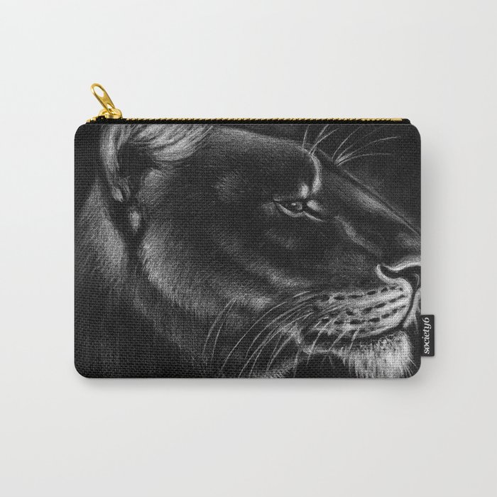 Proud Lioness Carry-All Pouch