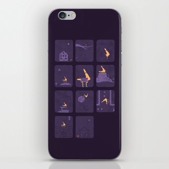 Taking The Long Road Home iPhone & iPod Skin