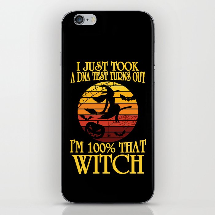 I'm 100% That Witch Halloween iPhone Skin