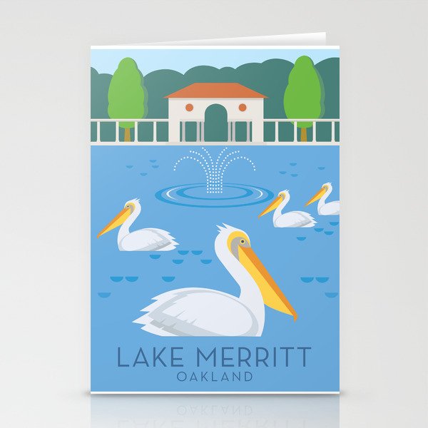 Lake Merritt - Oakland Stationery Cards