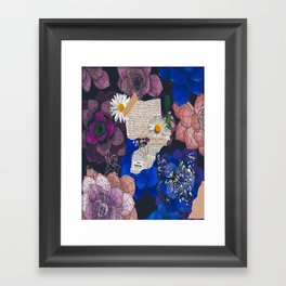 Romantic Florals Framed Art Print