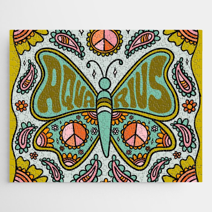 Aquarius Butterfly Jigsaw Puzzle