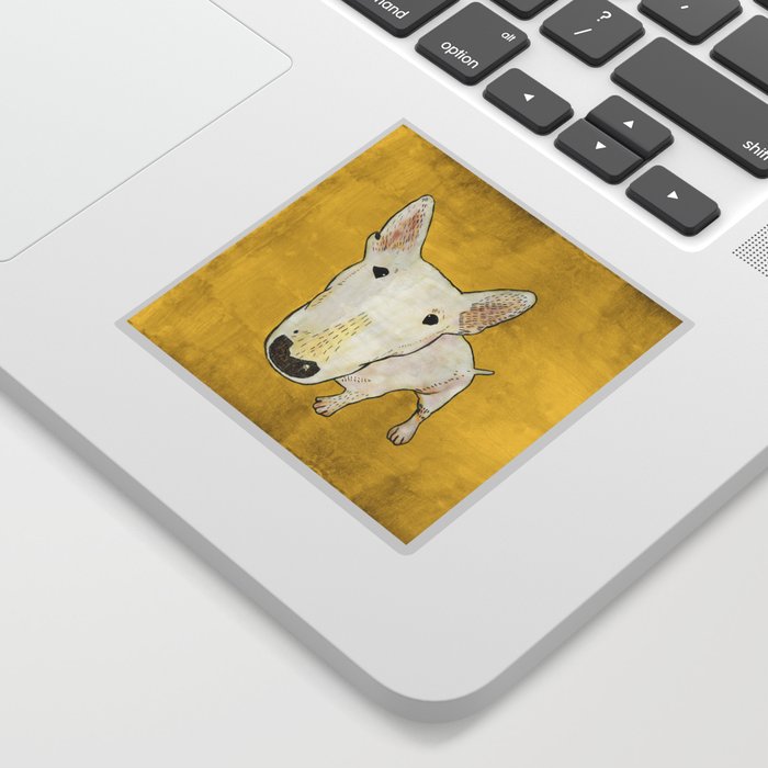 English Bull Terrier pop art Sticker