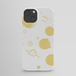 Yellow Watercolor iPhone Case