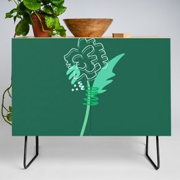 Abstract line bloom 4 Credenza