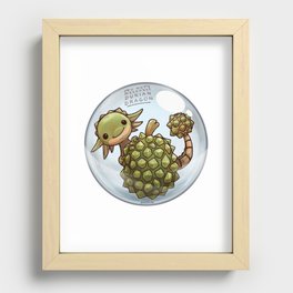 Durian Dragon Baby by Luke Duo Art Recessed Framed Print