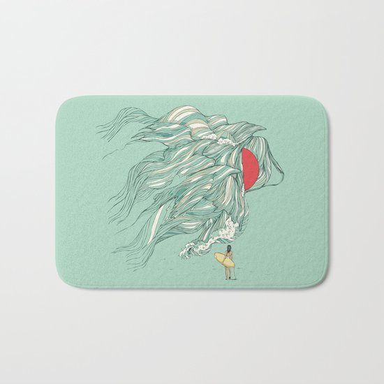 Ocean Summer Bath Mat
