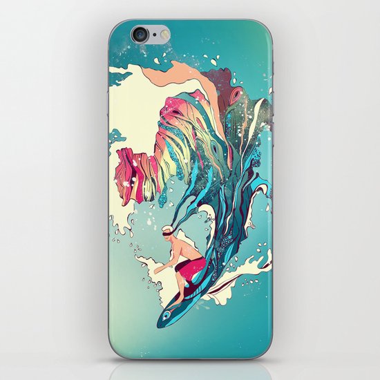 Blind Surfer iPhone & iPod Skin