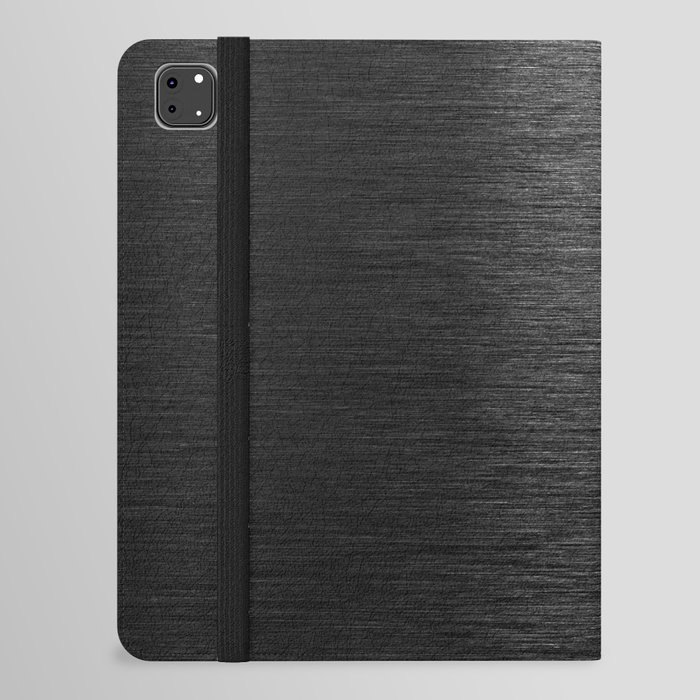 black and white pattern, black pattern, marble iPad Folio Case