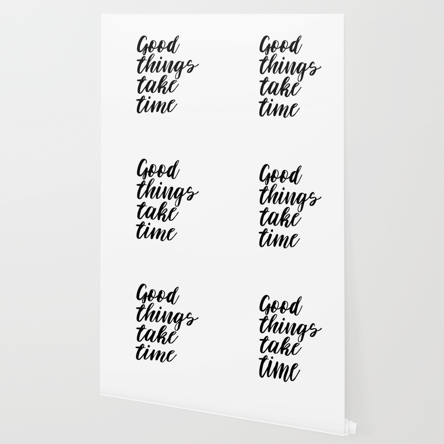 Good Things Take Time, Patience Quote, Time Quote Wallpaper by Forever Art  Studio | Society6