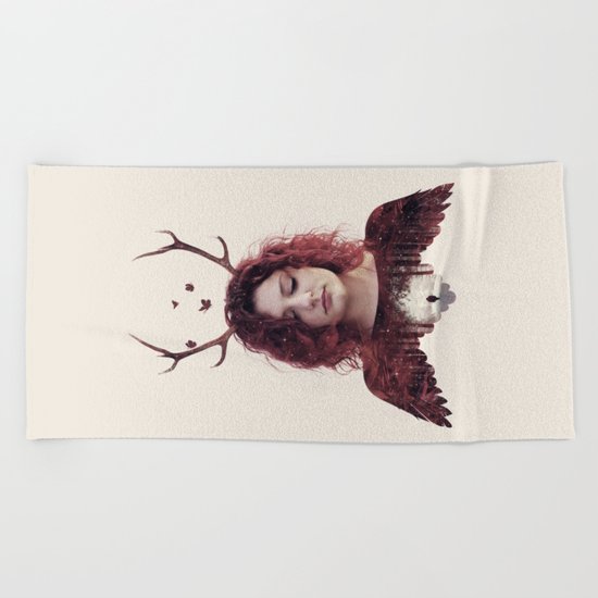 Embrace Your Strageness Beach Towel