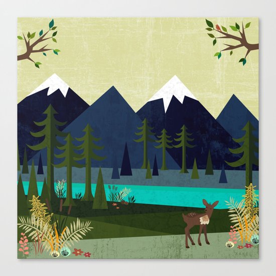 March Canvas Print