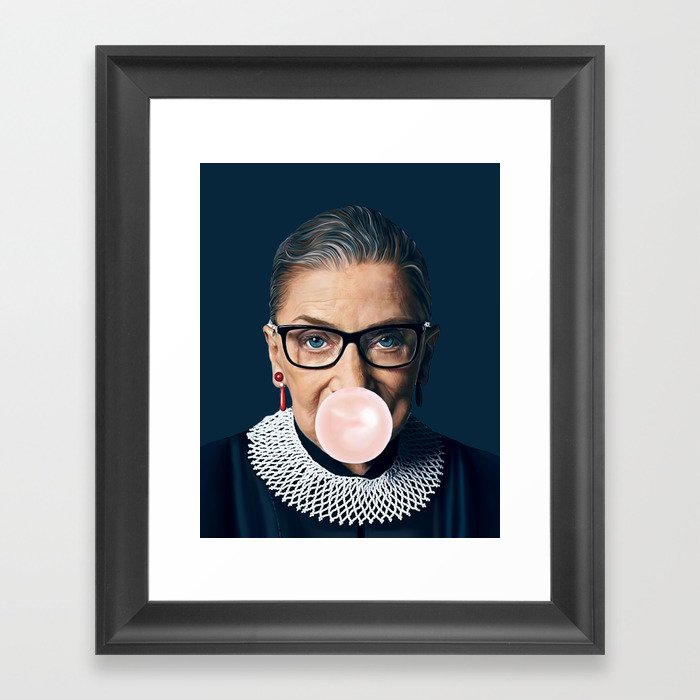 Ruth Bader Ginsburg No. 3 Framed Art Print