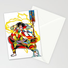 Kabuki "lightning arrow" Stationery Cards