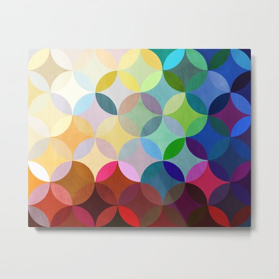 Circular Motion Metal Print