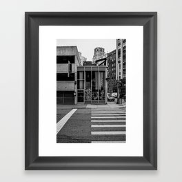 Detroit Coffee Shop Framed Art Print