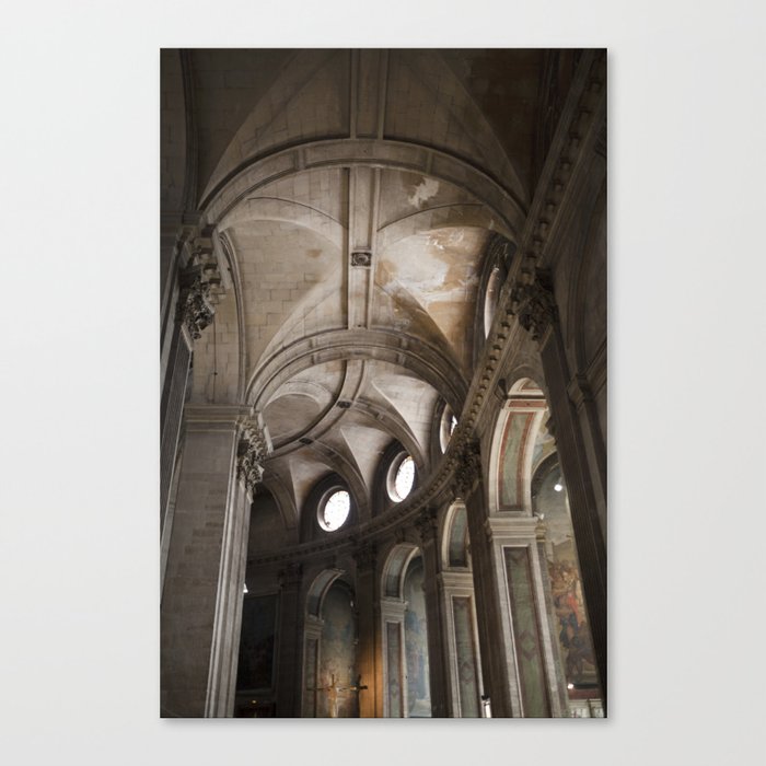 French Architecture Canvas Print