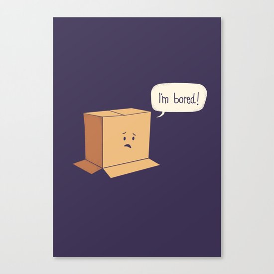 Card-Bored Canvas Print