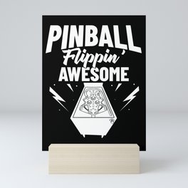 Pinball Machine Game Virtual Player Mini Art Print