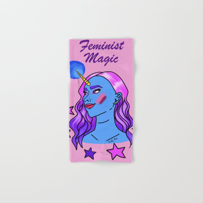 Feminist Magic Hand & Bath Towel
