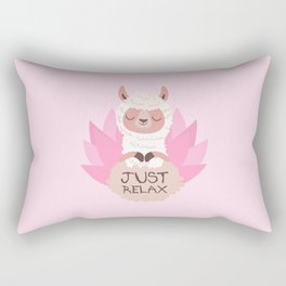 Just relax Rectangular Pillow