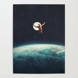 Returning to Earth with a will to Change Poster