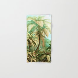 Vintage Tropical | Jungle Botanical Nature Banana Tree | Bohemian Plants Trees Forest Hand & Bath Towel