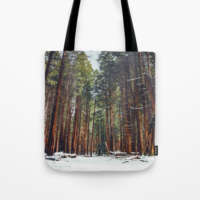 The Winter Forest (Color) Tote Bag