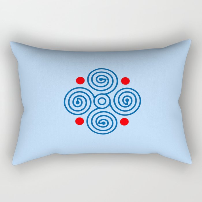 Spiral 99 Rectangular Pillow