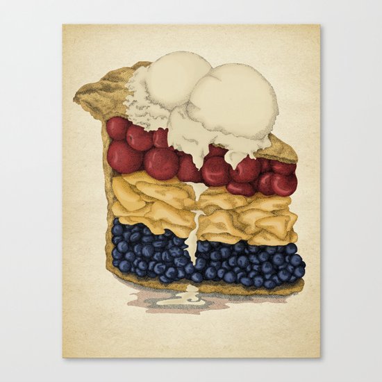 American Pie Canvas Print