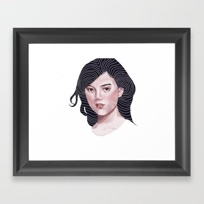 Embrace the unknown Framed Art Print