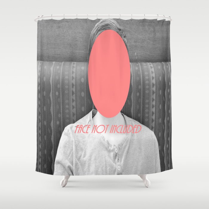 Faceless Shower Curtain