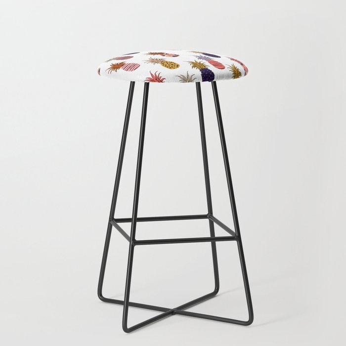 patterned pineapples Bar Stool