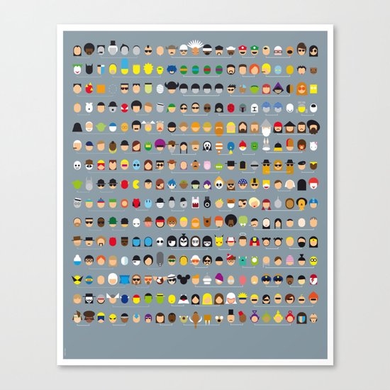 Famous Capsules - The Big One Canvas Print